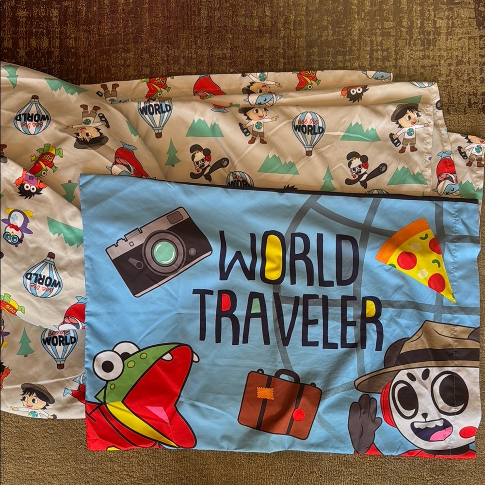 Ryan’s World Kids Twin Bedding Set